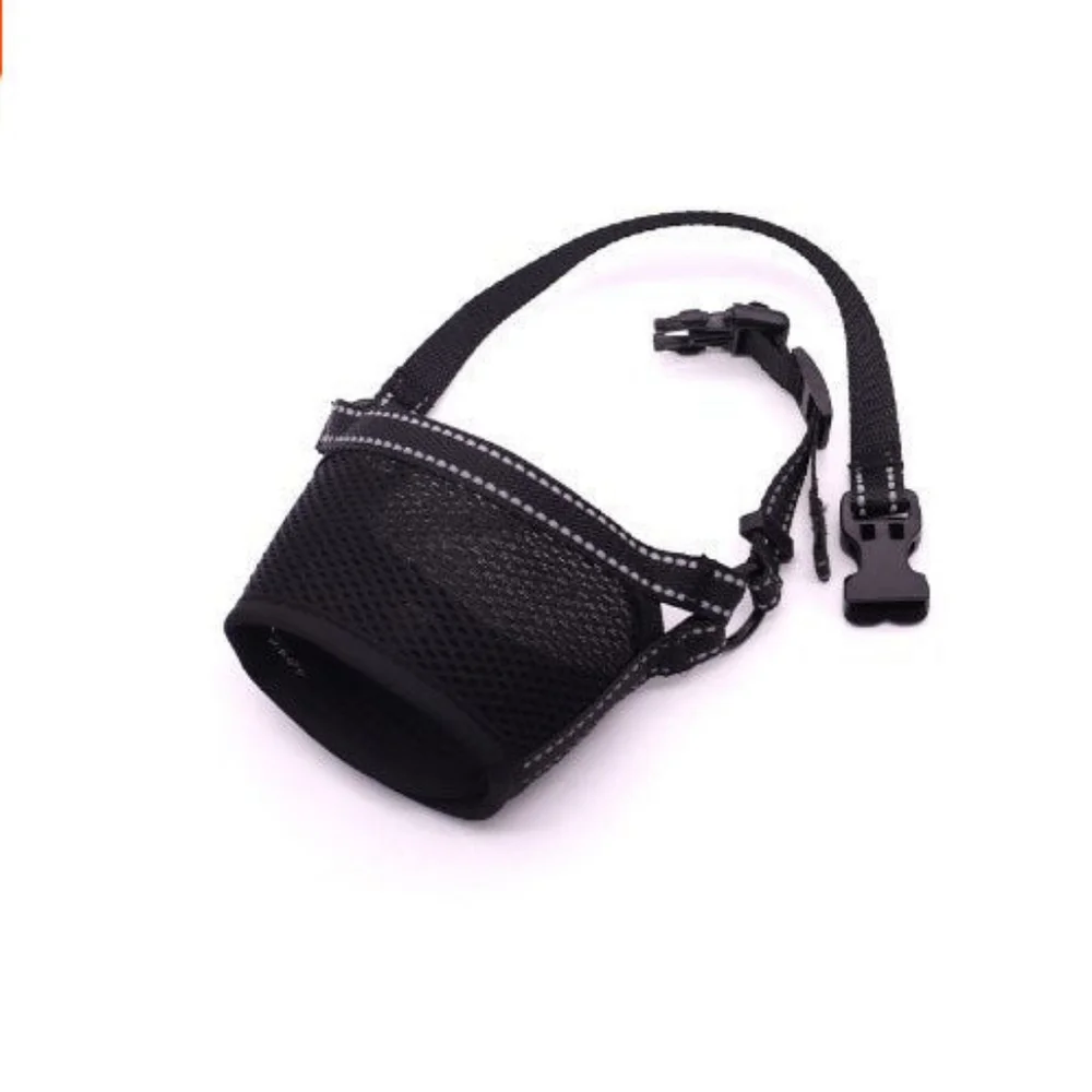 Dog muzzle blue and black LG 18 24cm XL 24 28cm